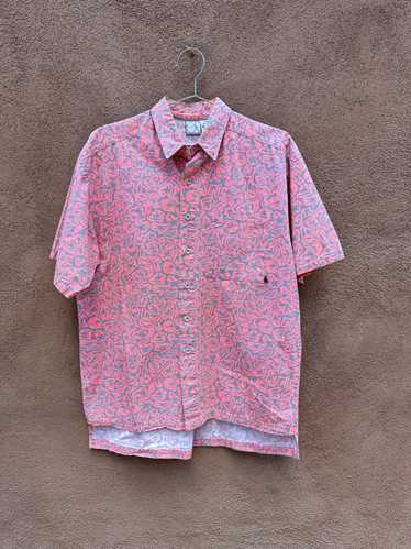 1980's Ocean Pacific All Over Print Shirt