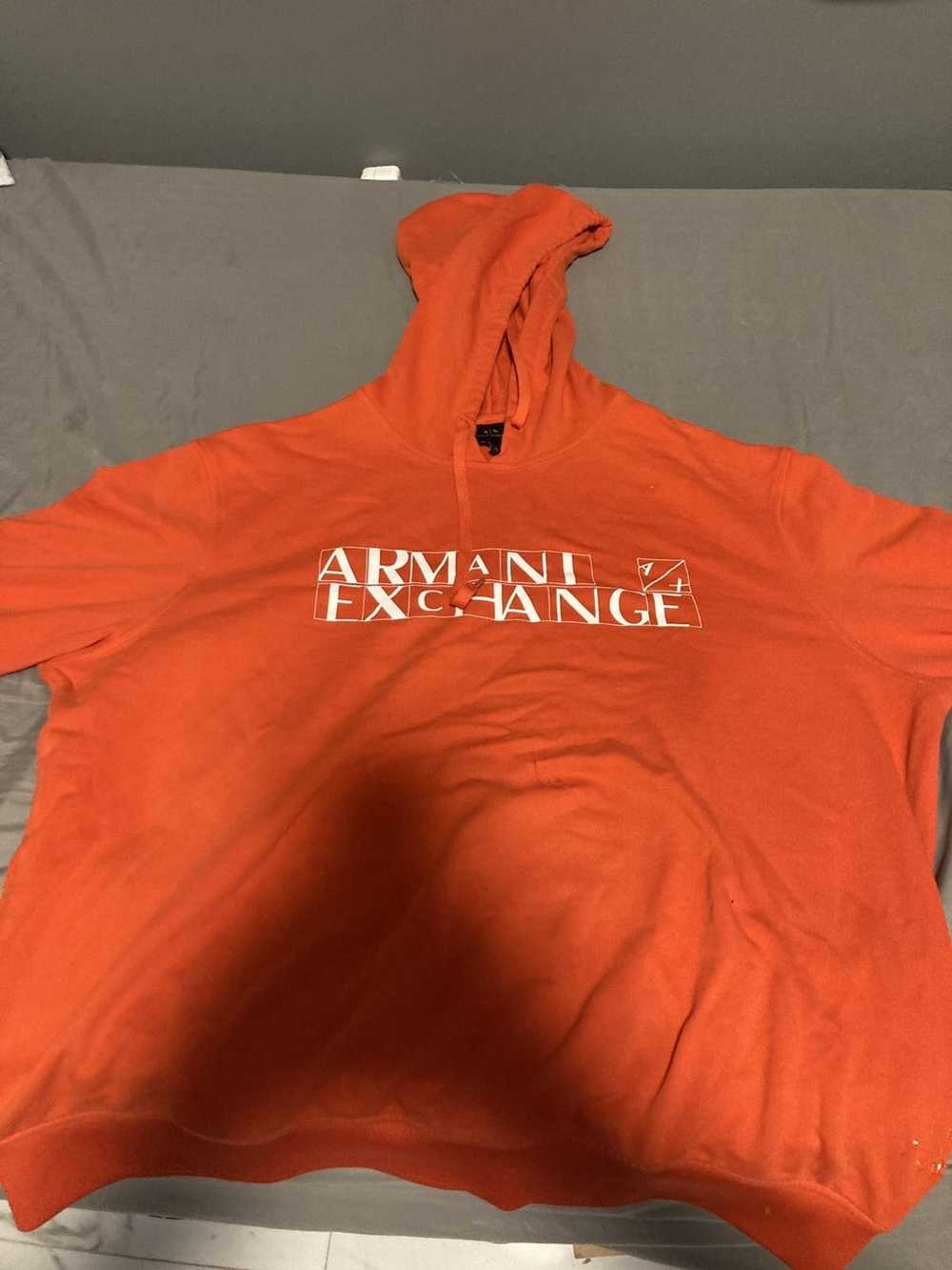 Giorgio Armani × Vintage Armani exchange orange h… - image 1