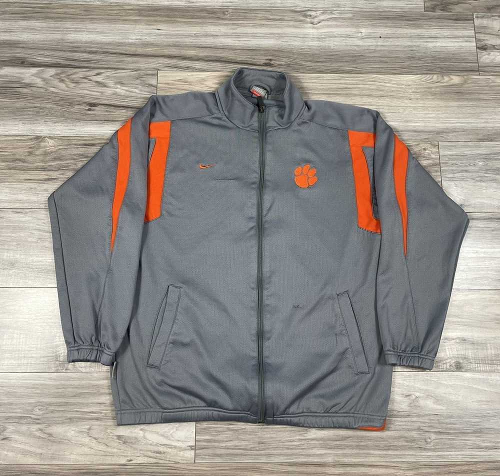 Nike Clemson Tigers Nike Team Windbreaker Jacket - image 1