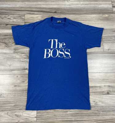 Vintage The Boss peacock papers vintage 90s shirt