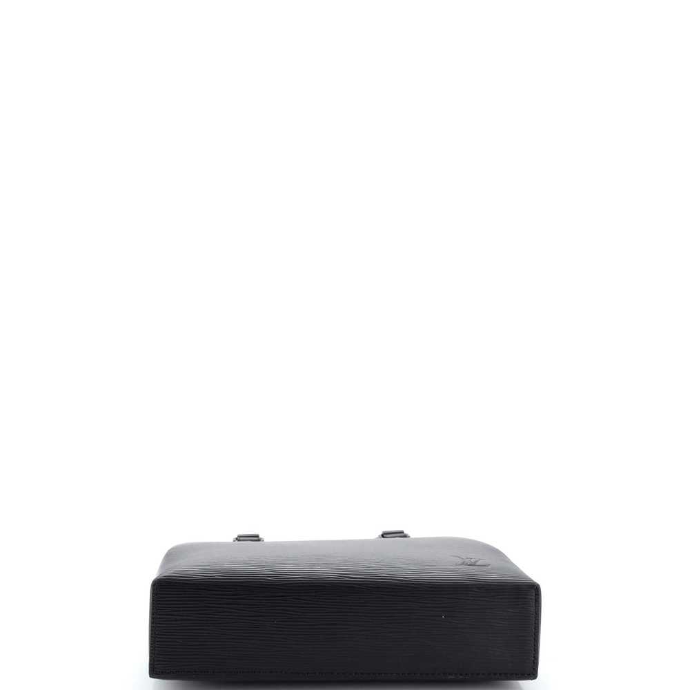 Louis Vuitton Sac Plat Fold Bag Epi Leather - image 4