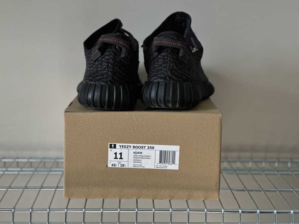 Adidas × Kanye West Yeezy boost 350 v1 Pirate Bla… - image 4