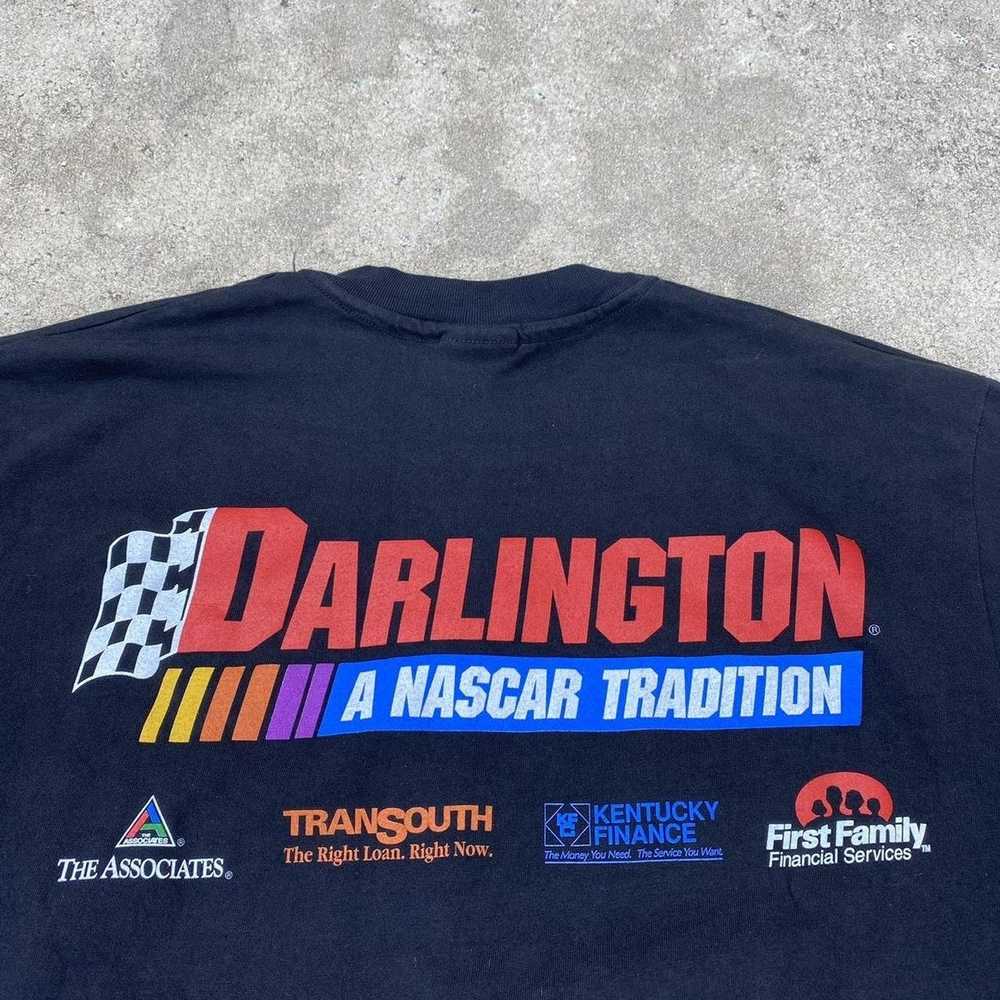 Vintage VINTAGE NASCAR DARLINGTON T SHIRT - image 4