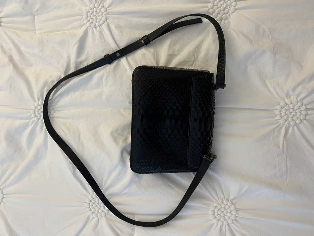 Carolina Herrera Carolina Herrera Python handbag - image 4