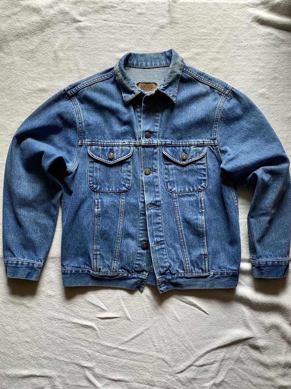 Gap × Made In Usa × Vintage 90s Gap Denim Jacket - image 5