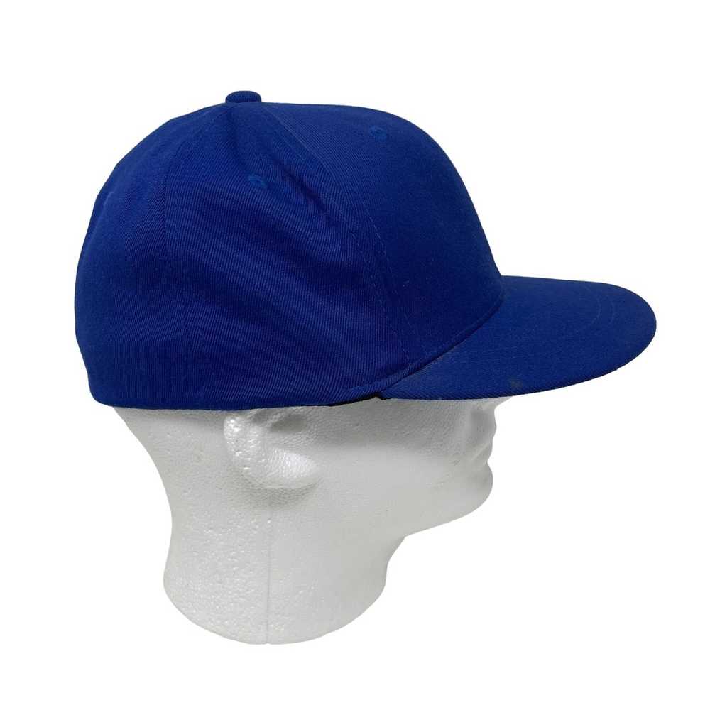 Unbrnd FLEXFit Family Mens Blue Cap Hat Embroider… - image 4