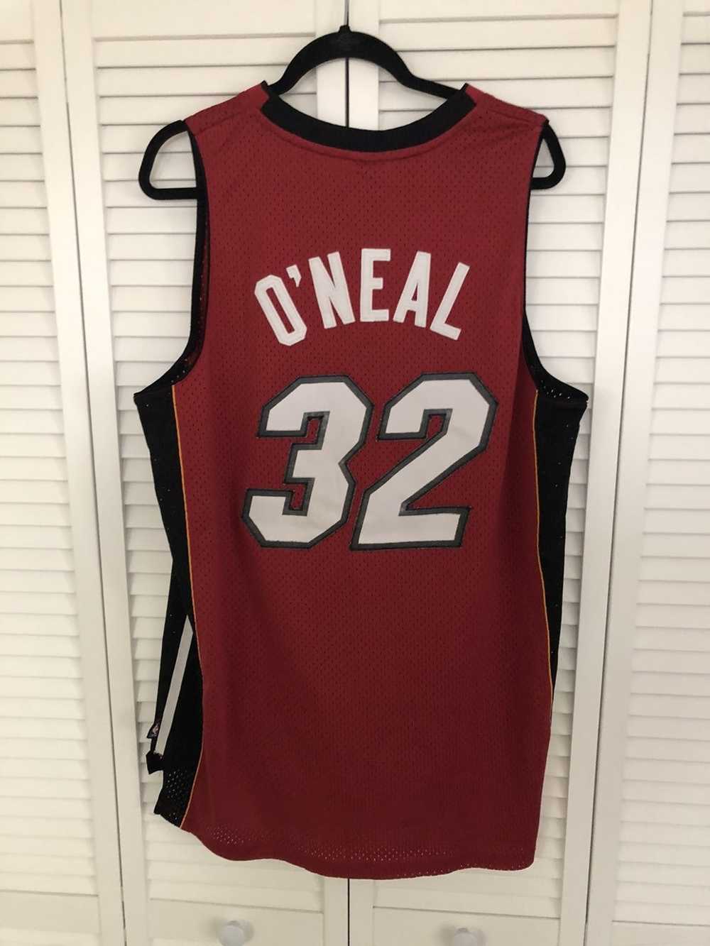 Vintage Reebok NBA MIAMI HEAT Shaquille O’Neal Shaq Swingman Jersey Mens 2XL