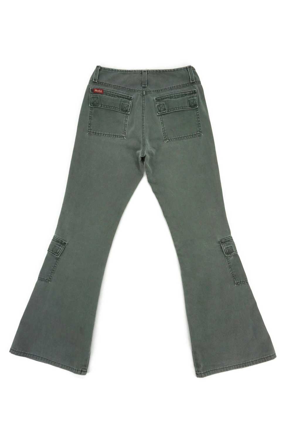 Vintage Mudd Cargo Low Rise Bootcut Flare Pants H… - image 2