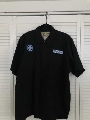 Vintage West coast choppers MC club work shirt