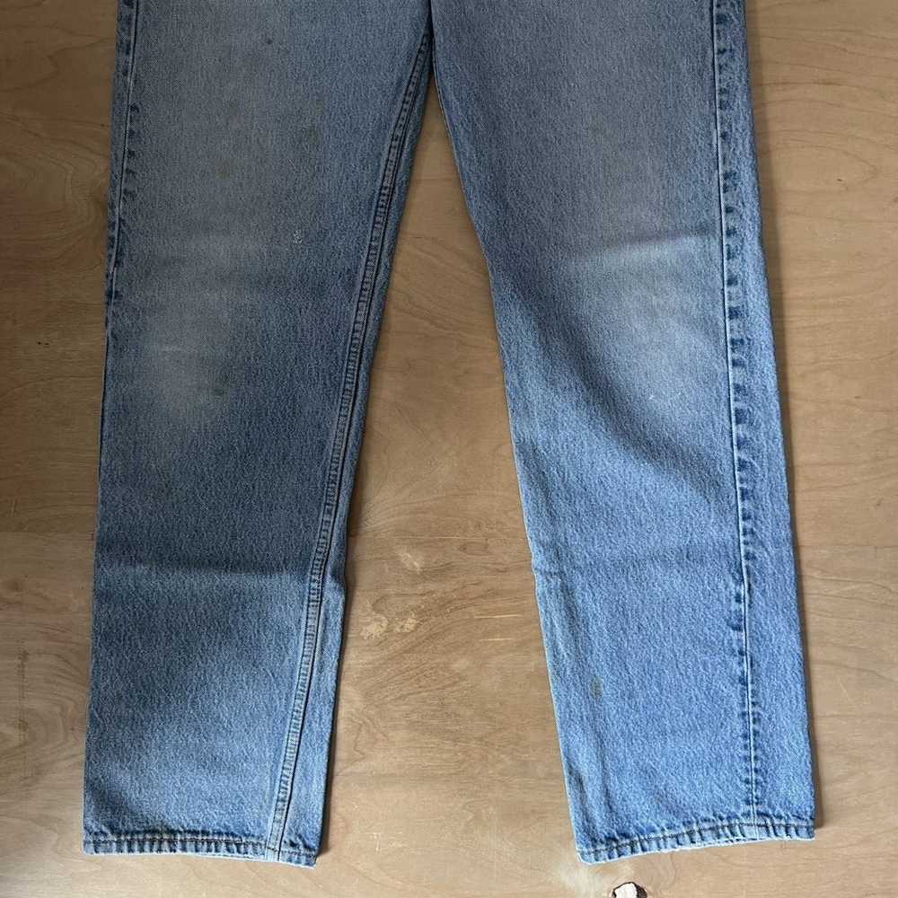 Levi's × Vintage Vintage Levis 501 Jeans 35x31 Bl… - image 3