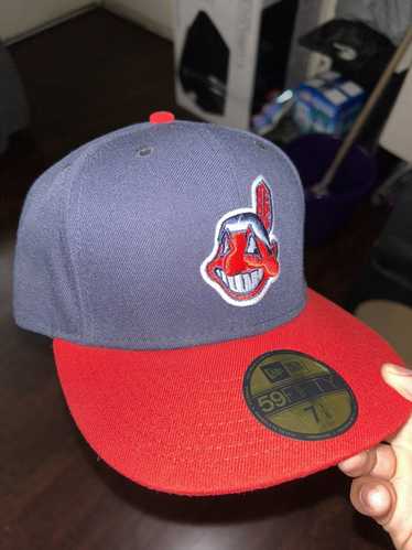 New Era 7 1/8 Cleveland Indian Fitted Hat