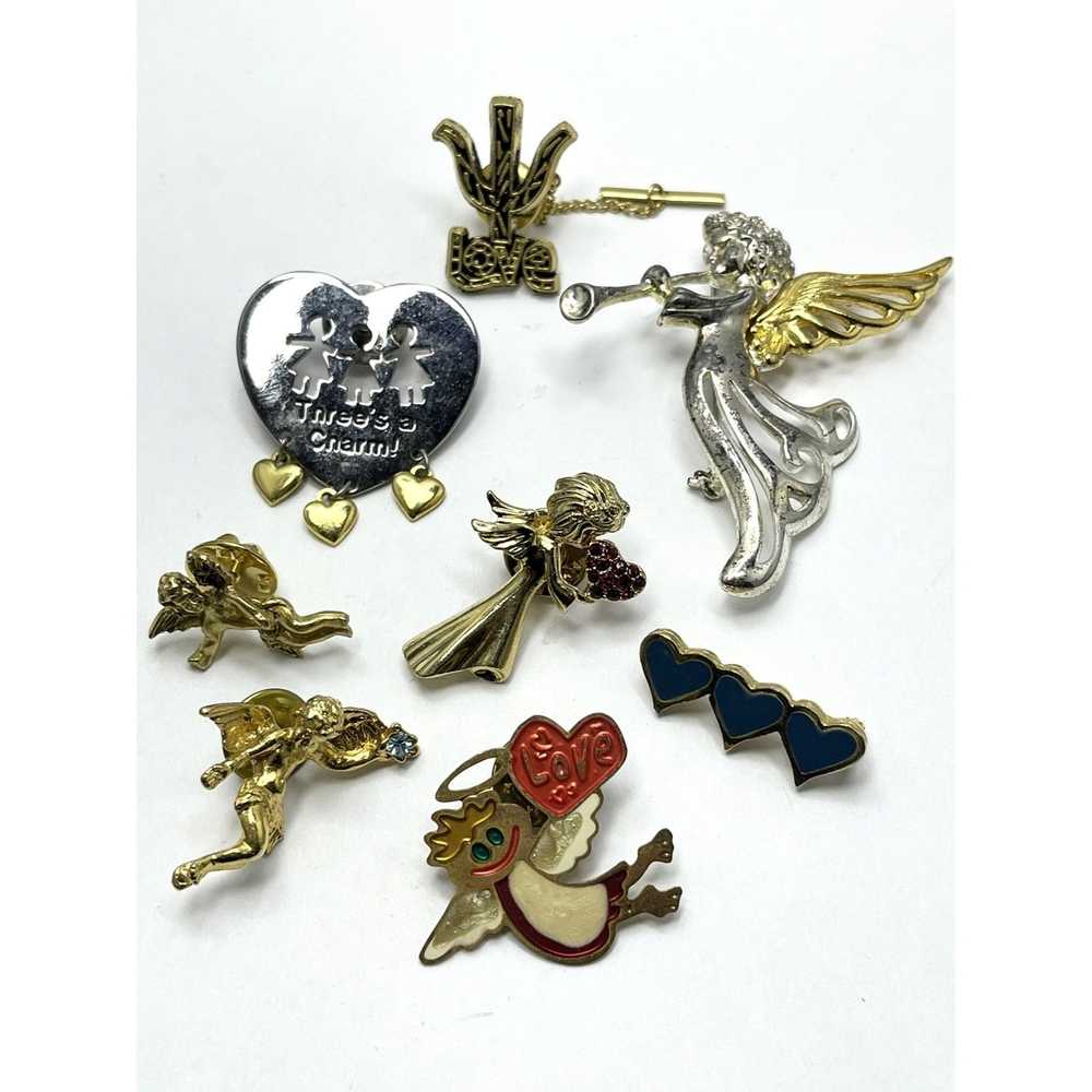 Vintage Vintage Love Angel Jewelry Lot - image 3