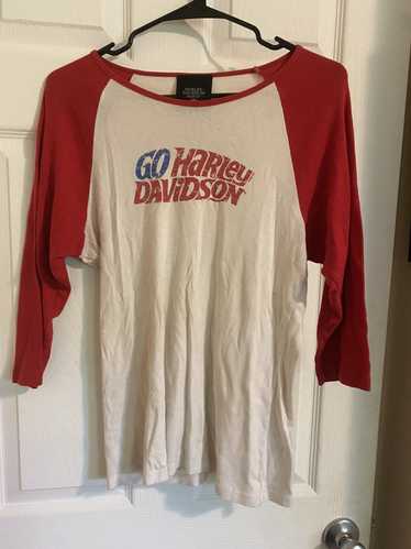 Harley Davidson Harley Davidson Baseball tee