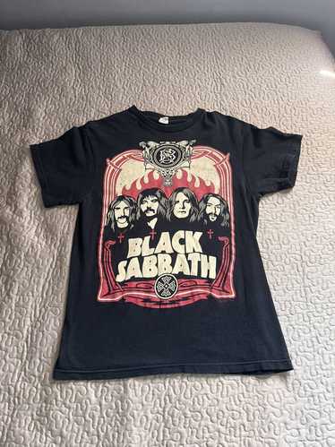 black sabbath tshirt black - Gem