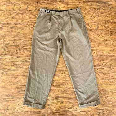 Savane Savane Comfort Plus Elastic Pleated Khaki … - image 1