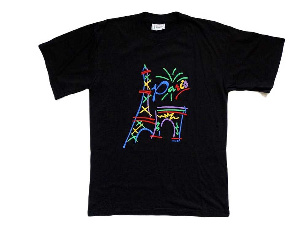 Band Tees × Streetwear × Vintage Paris Eiffel Tow… - image 1