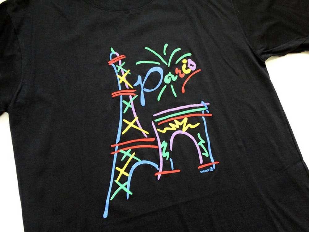 Band Tees × Streetwear × Vintage Paris Eiffel Tow… - image 5