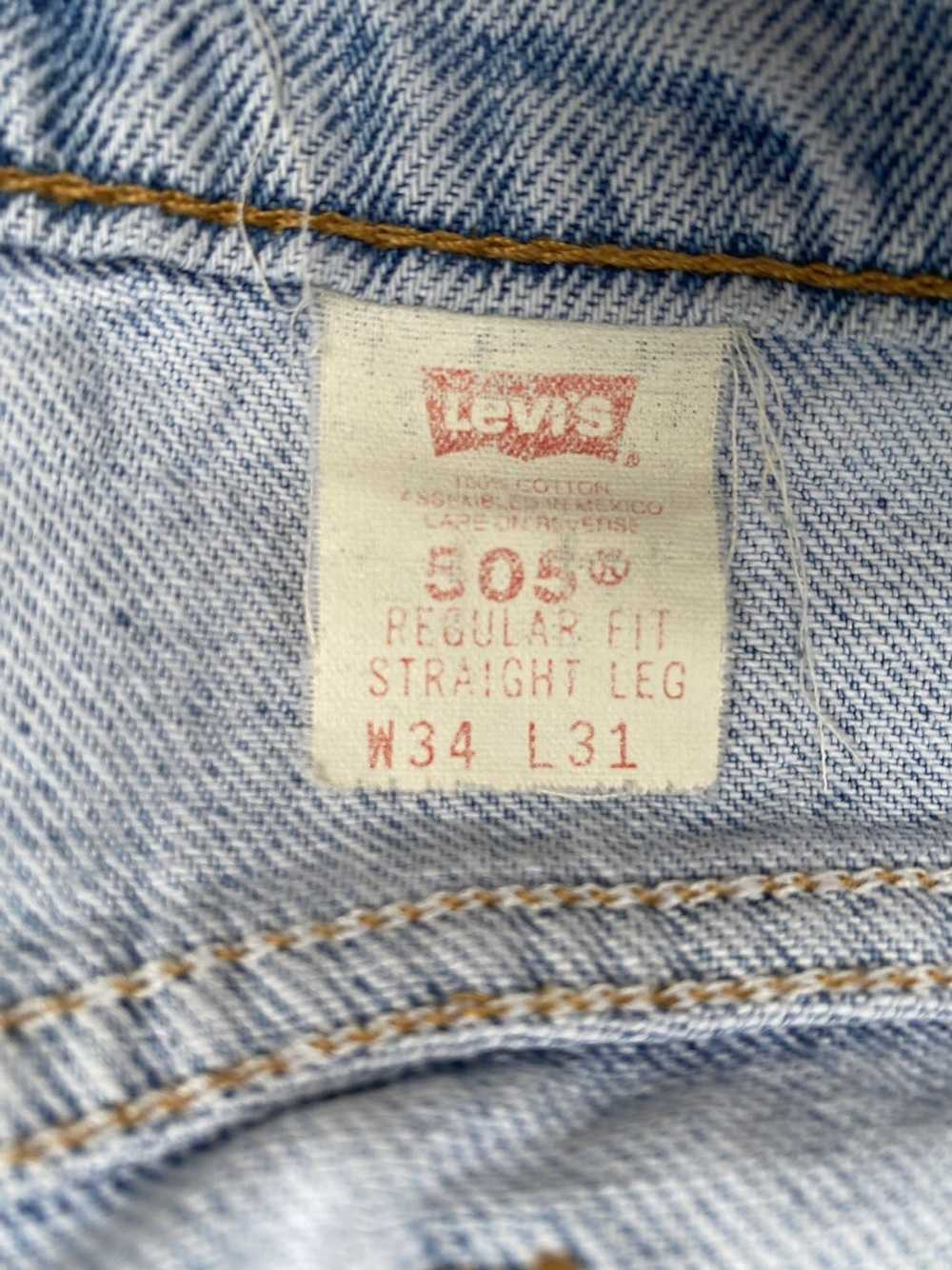 Levi's × Vintage Levis Orange Tab 505 Jeans 90s - image 4