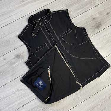 Burberry vest best sale womens silver