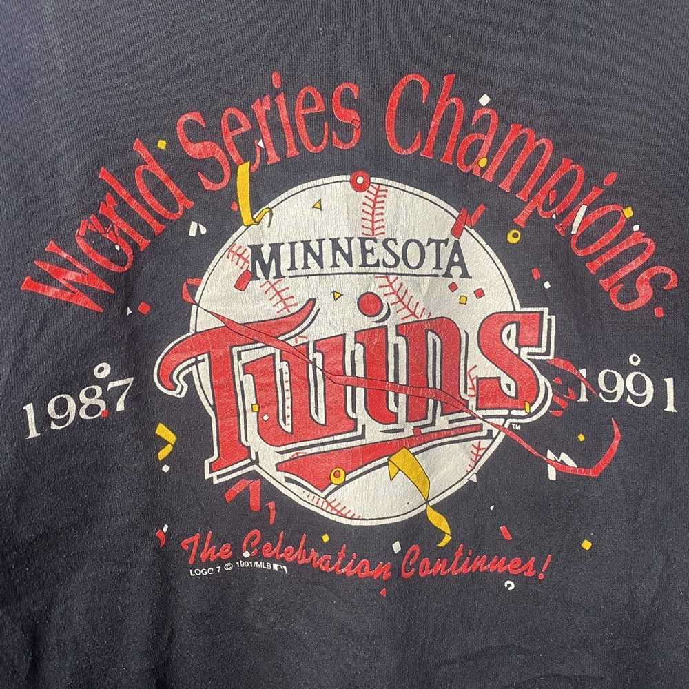 MLB × Twins × Vintage World Series Champion Minne… - image 5