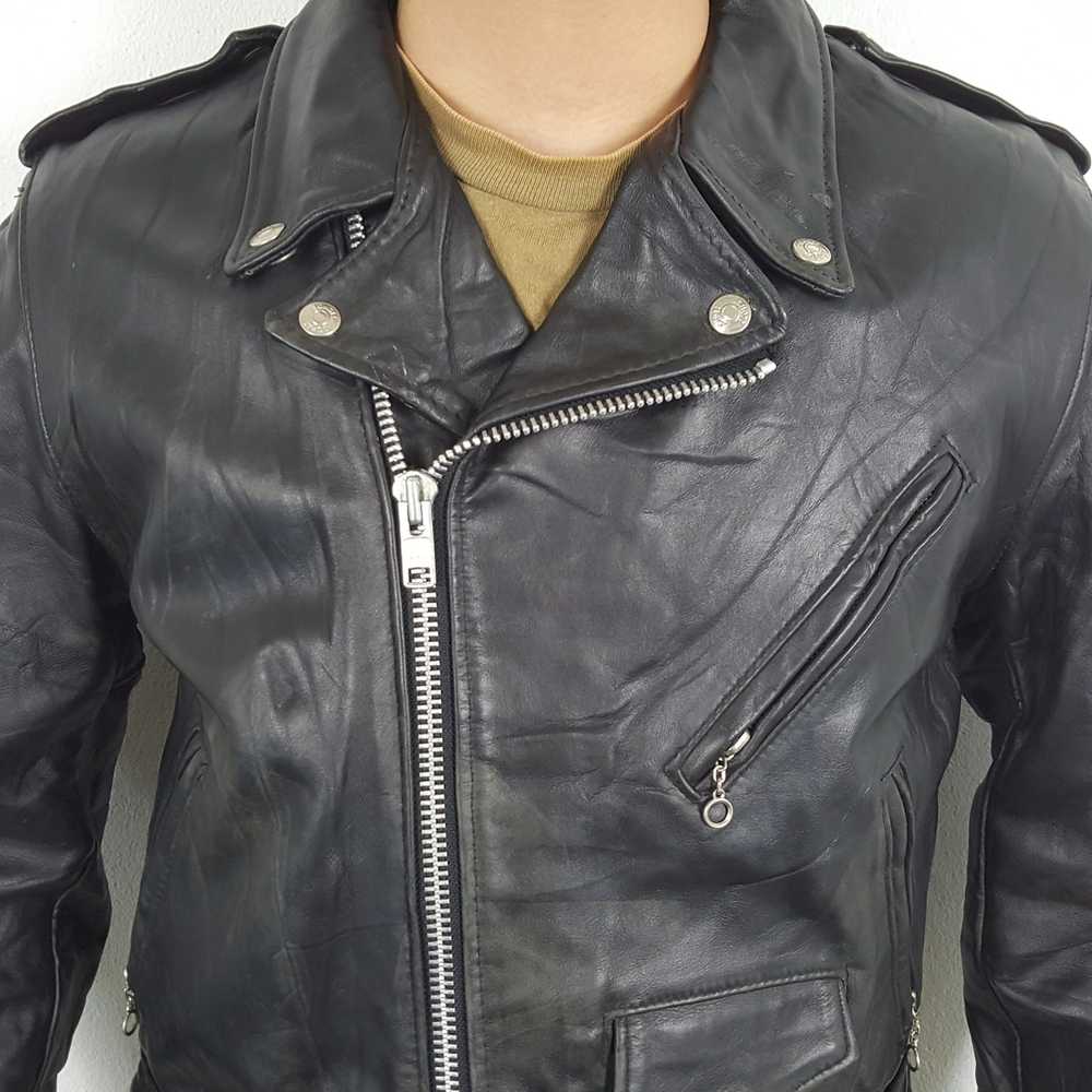 Leather Jacket × Schott × Vintage Vintage PERFECT… - image 2