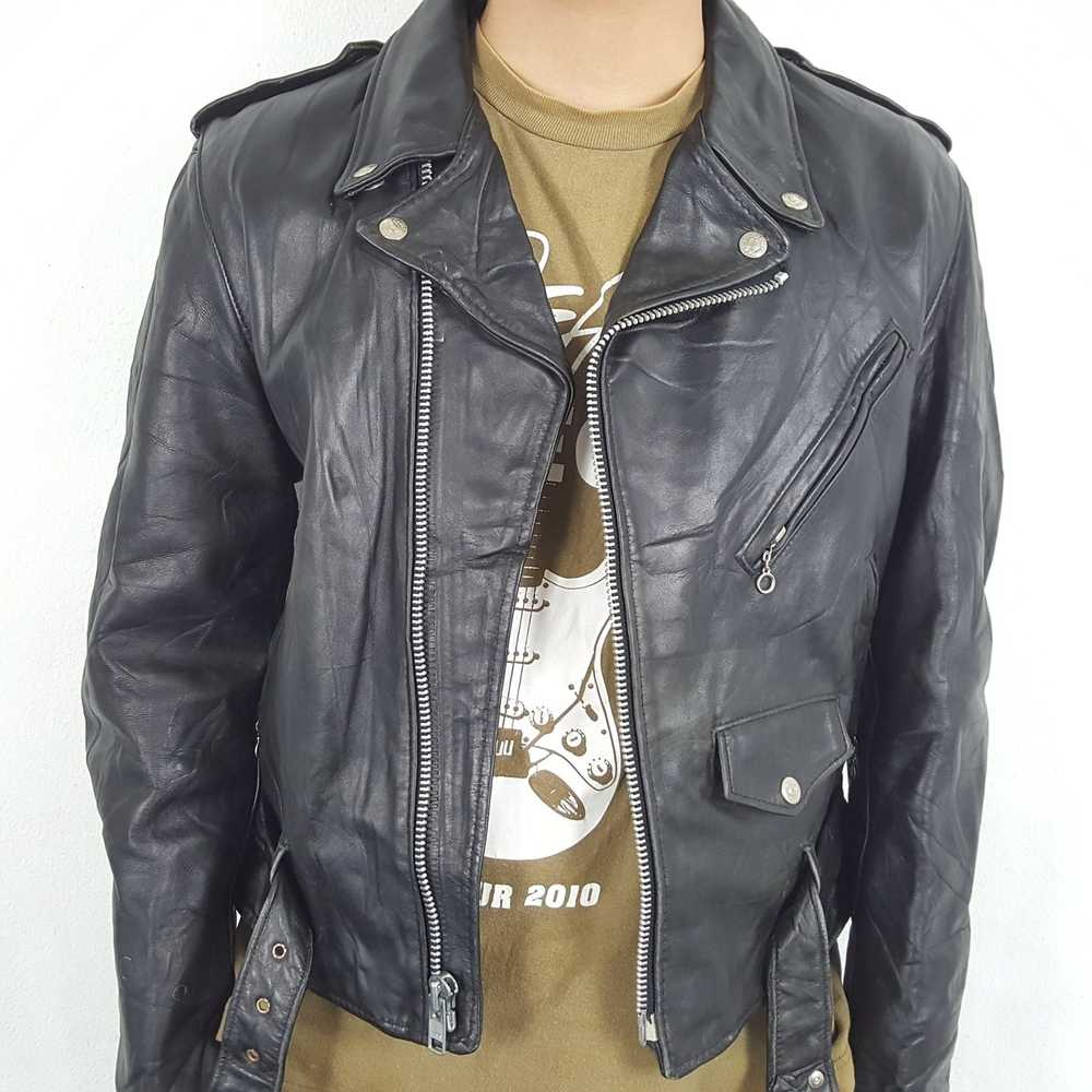 Leather Jacket × Schott × Vintage Vintage PERFECT… - image 3