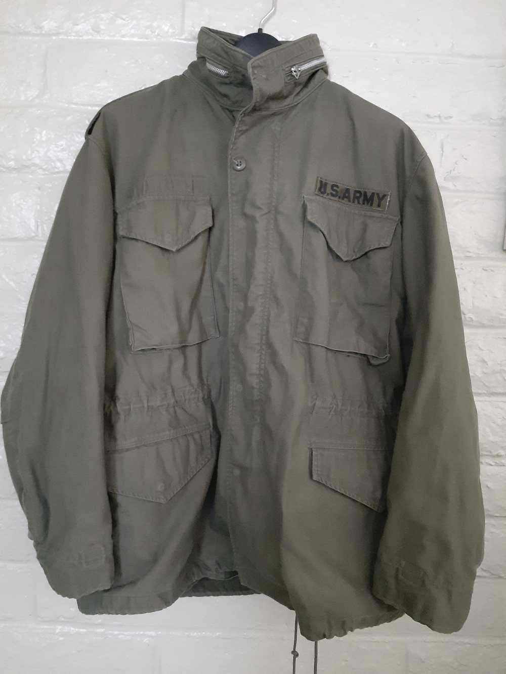 Vintage Vintage Military Jacket sz Medium Regular… - image 2