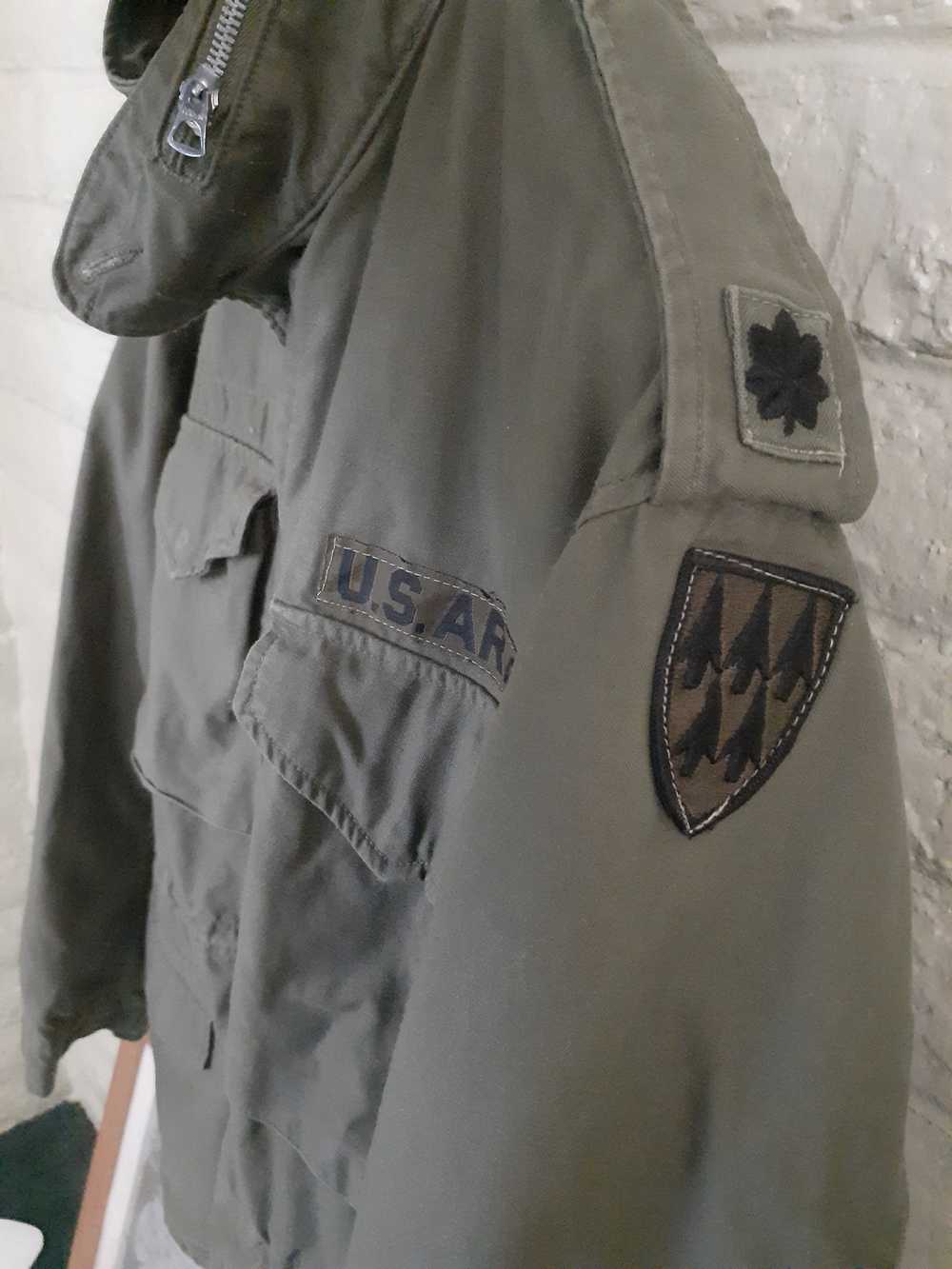 Vintage Vintage Military Jacket sz Medium Regular… - image 6