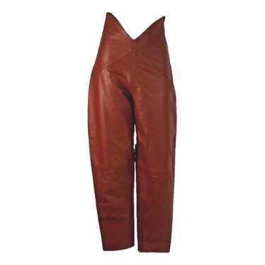 Attico Leather trousers - image 1