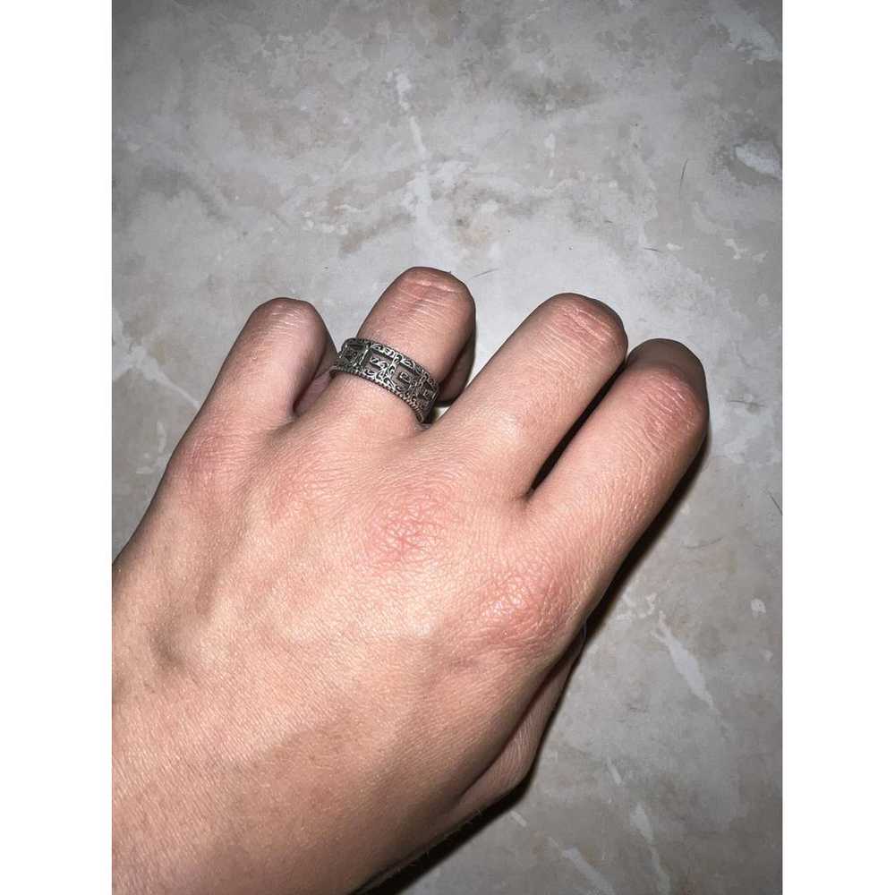 Gucci Gg Running silver ring - image 2
