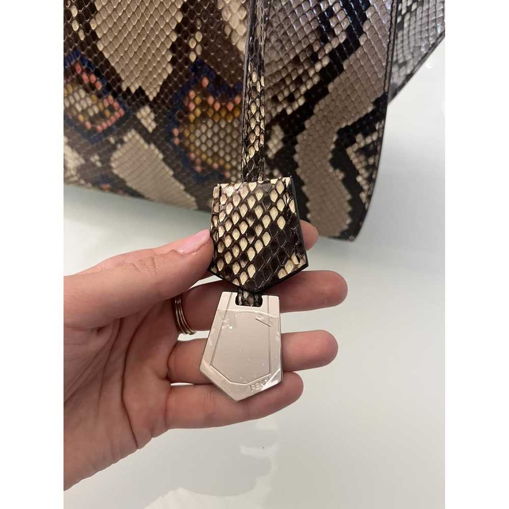 Fendi Peekaboo python handbag - image 10