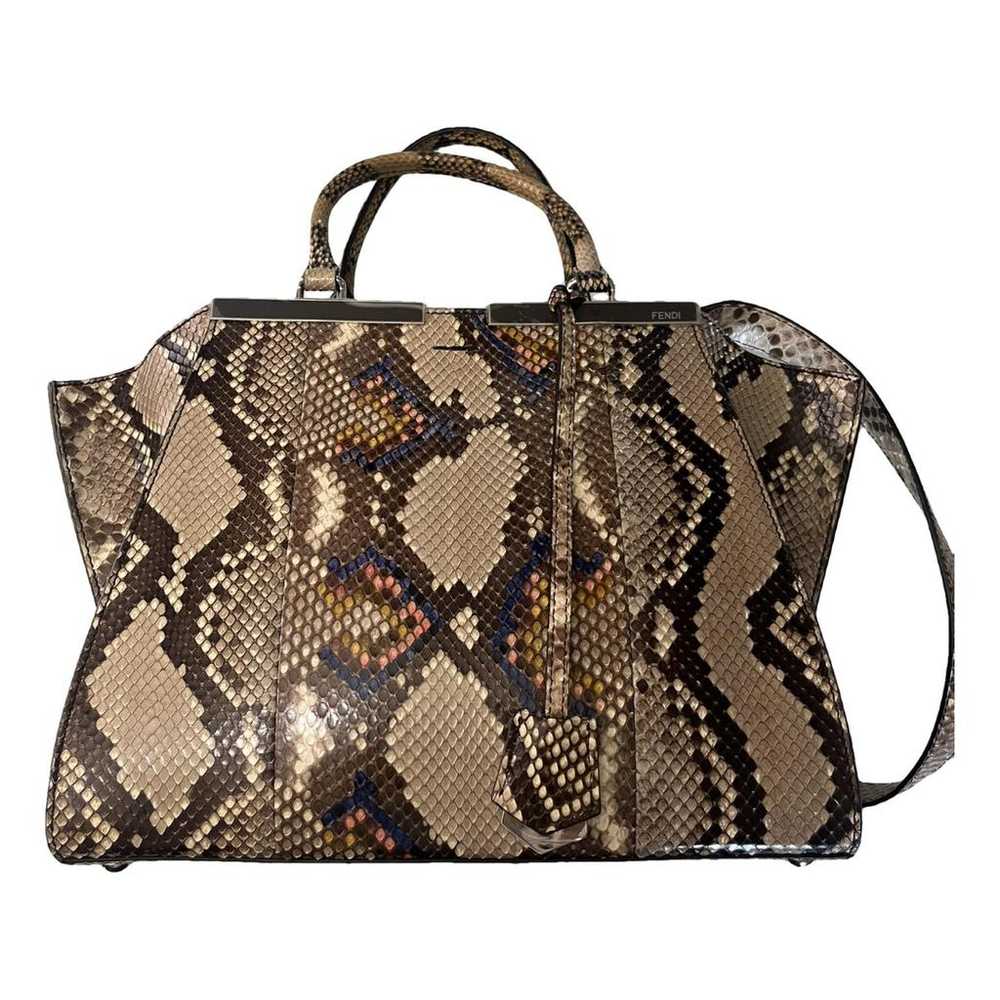 Fendi Peekaboo python handbag - image 1