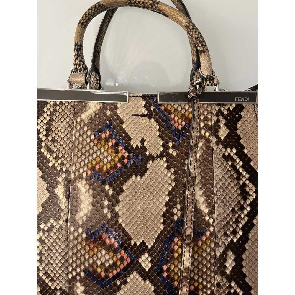 Fendi Peekaboo python handbag - image 3