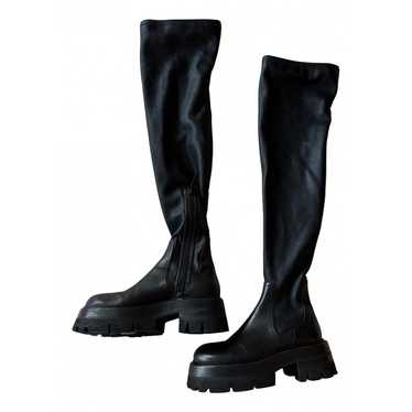 Versace Leather boots - image 1