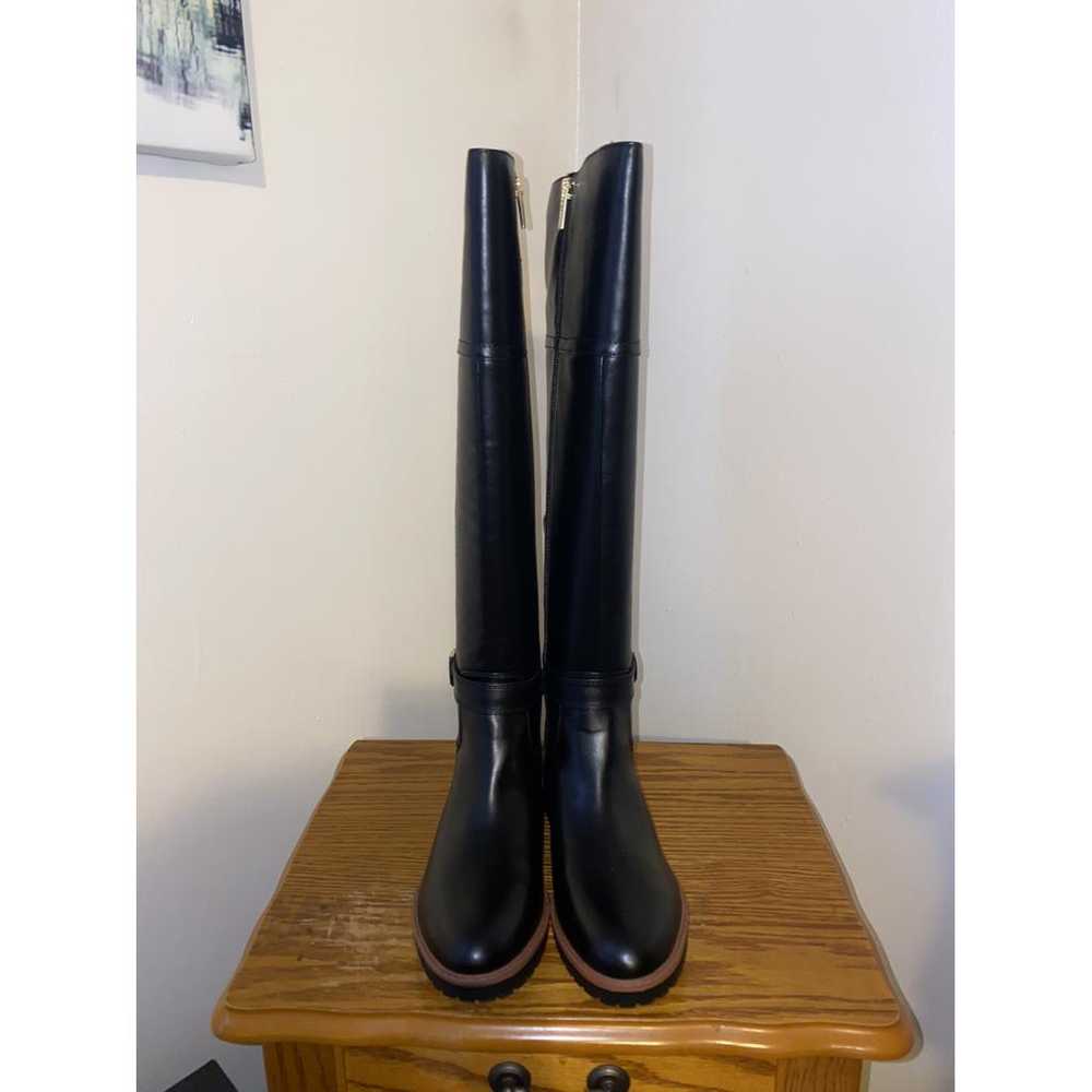 Tommy Hilfiger Leather riding boots - image 2