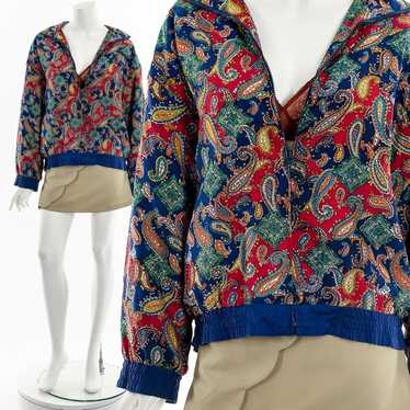 80s colorful bomber - Gem