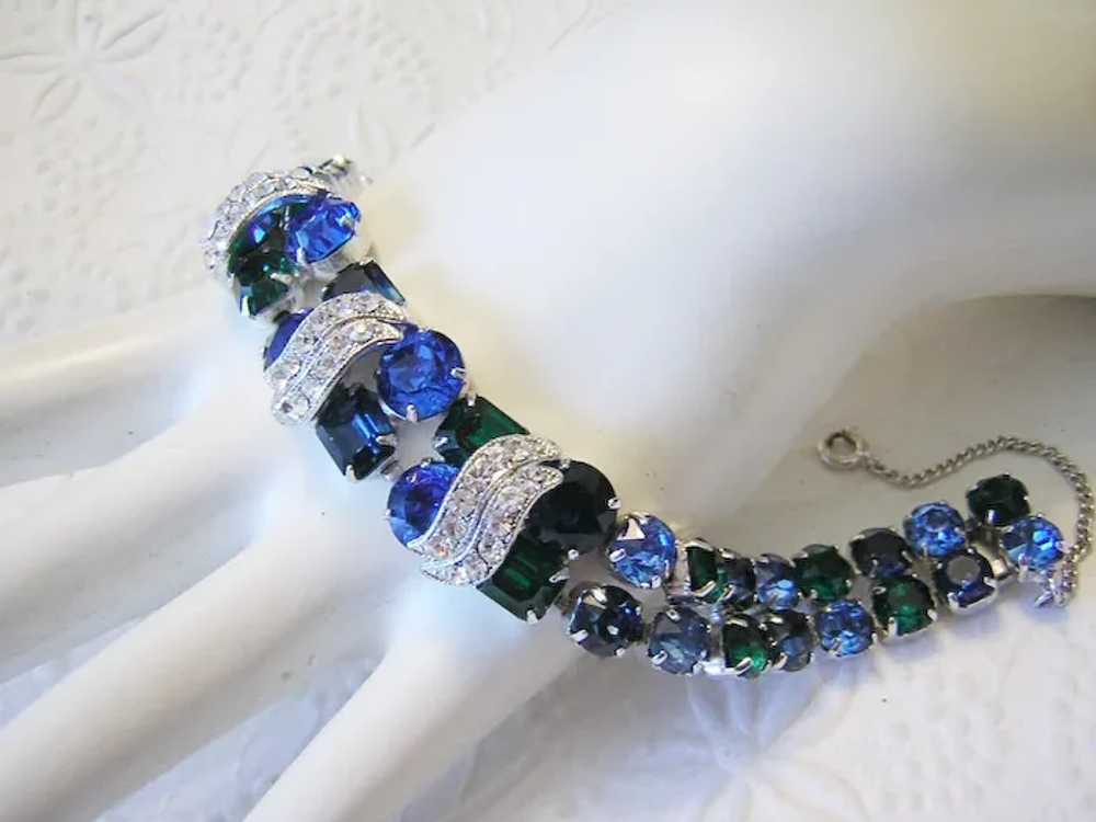 EISENBERG Emerald, Sapphire, Navy & Ocean Blue RH… - image 2