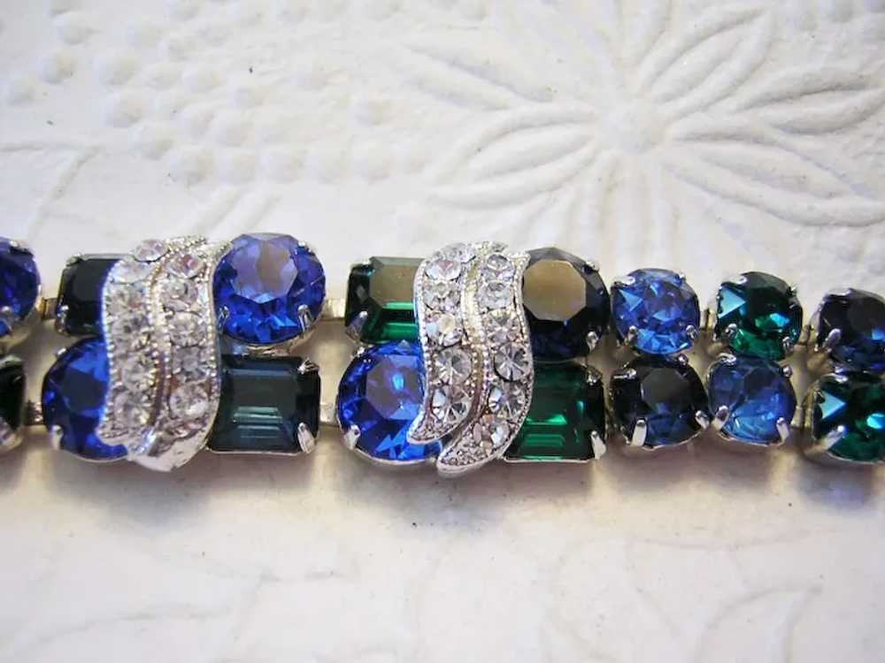 EISENBERG Emerald, Sapphire, Navy & Ocean Blue RH… - image 3