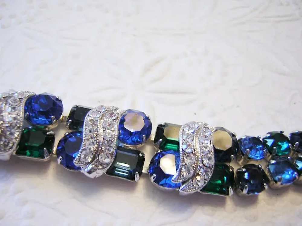 EISENBERG Emerald, Sapphire, Navy & Ocean Blue RH… - image 4