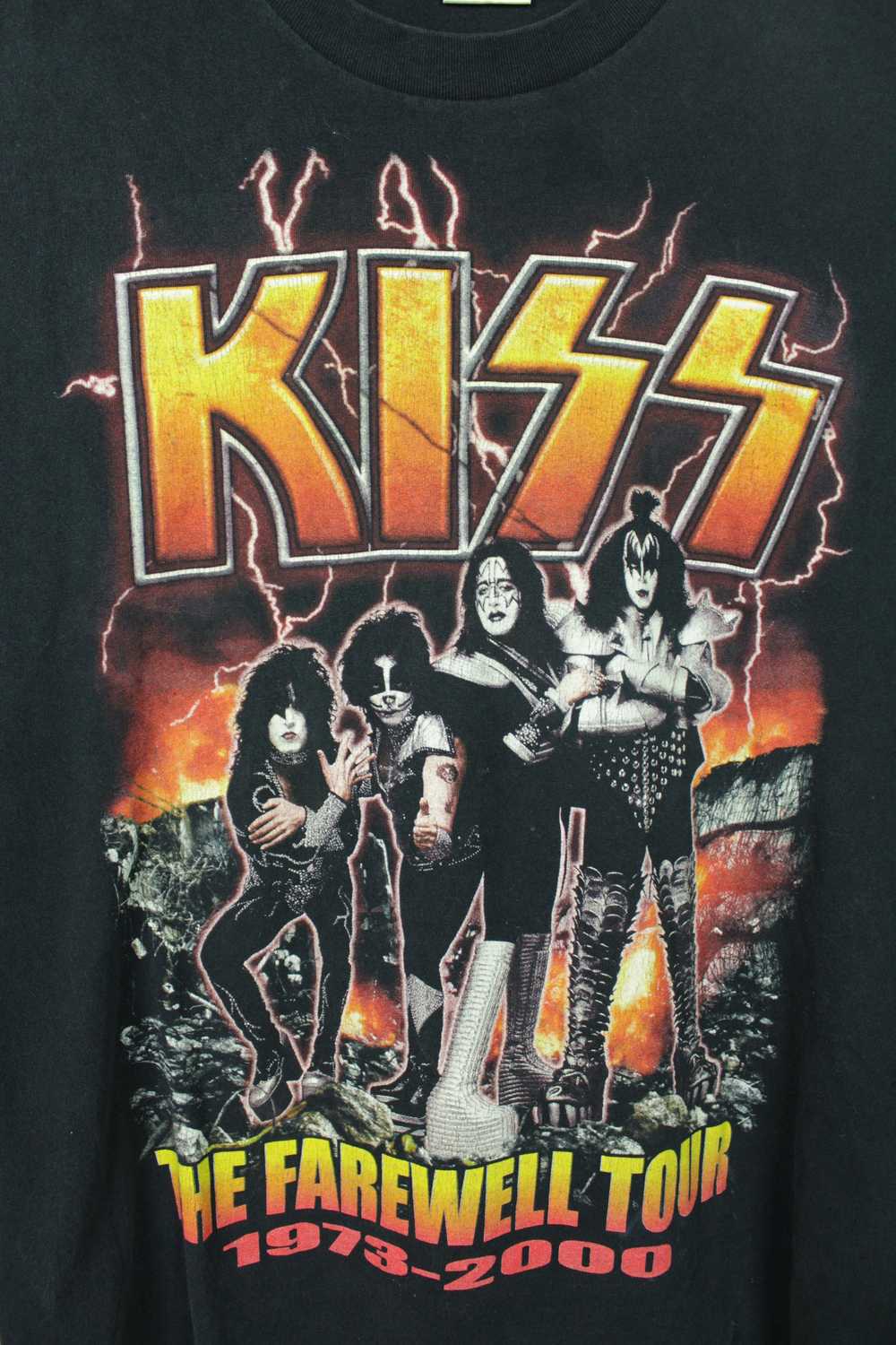 Vintage 2000 KISS The Farewell Tour Rock T-shirt … - image 3