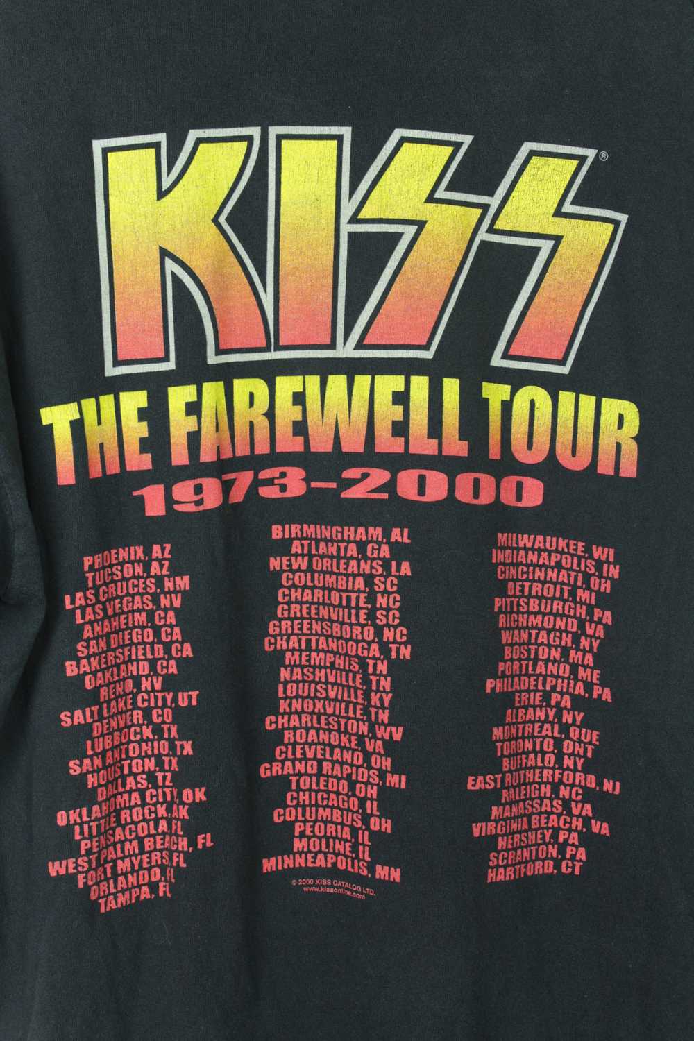 Vintage 2000 KISS The Farewell Tour Rock T-shirt … - image 4