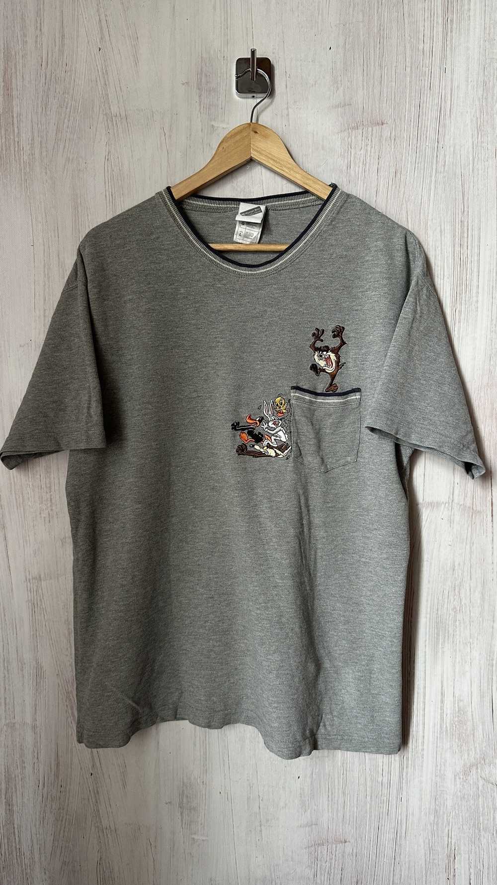 Tee Shirt × Vintage × Warner Bros Looney Tunes 20… - image 1