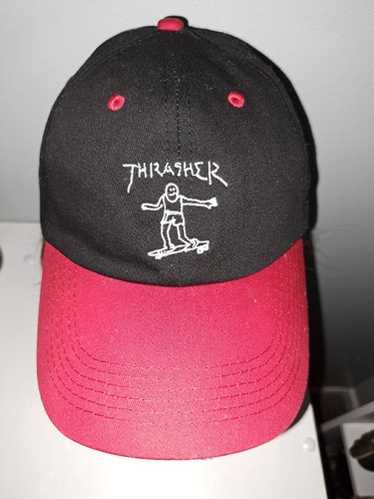 帽子 80s 90s THRASHER HAT Vintage 90's thrasher hat Light fading on | Depop