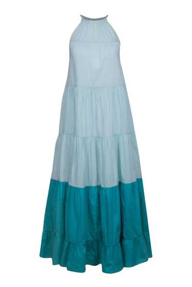 Mint sleeveless maxi dress - Gem