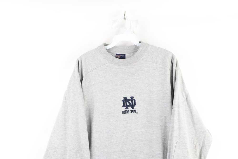 Vintage Vintage Heavyweight Notre Dame Jersey T-S… - image 2