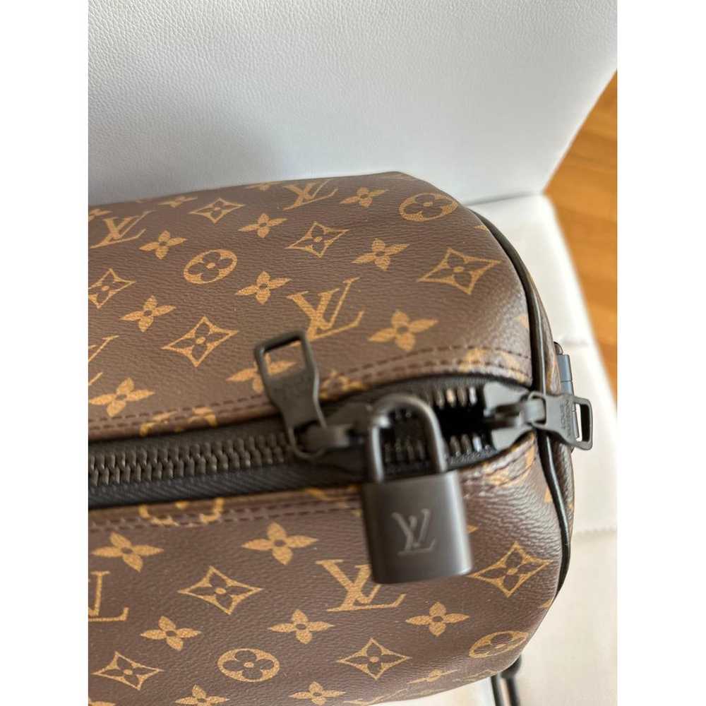 Louis Vuitton Keepall leather weekend bag - image 4
