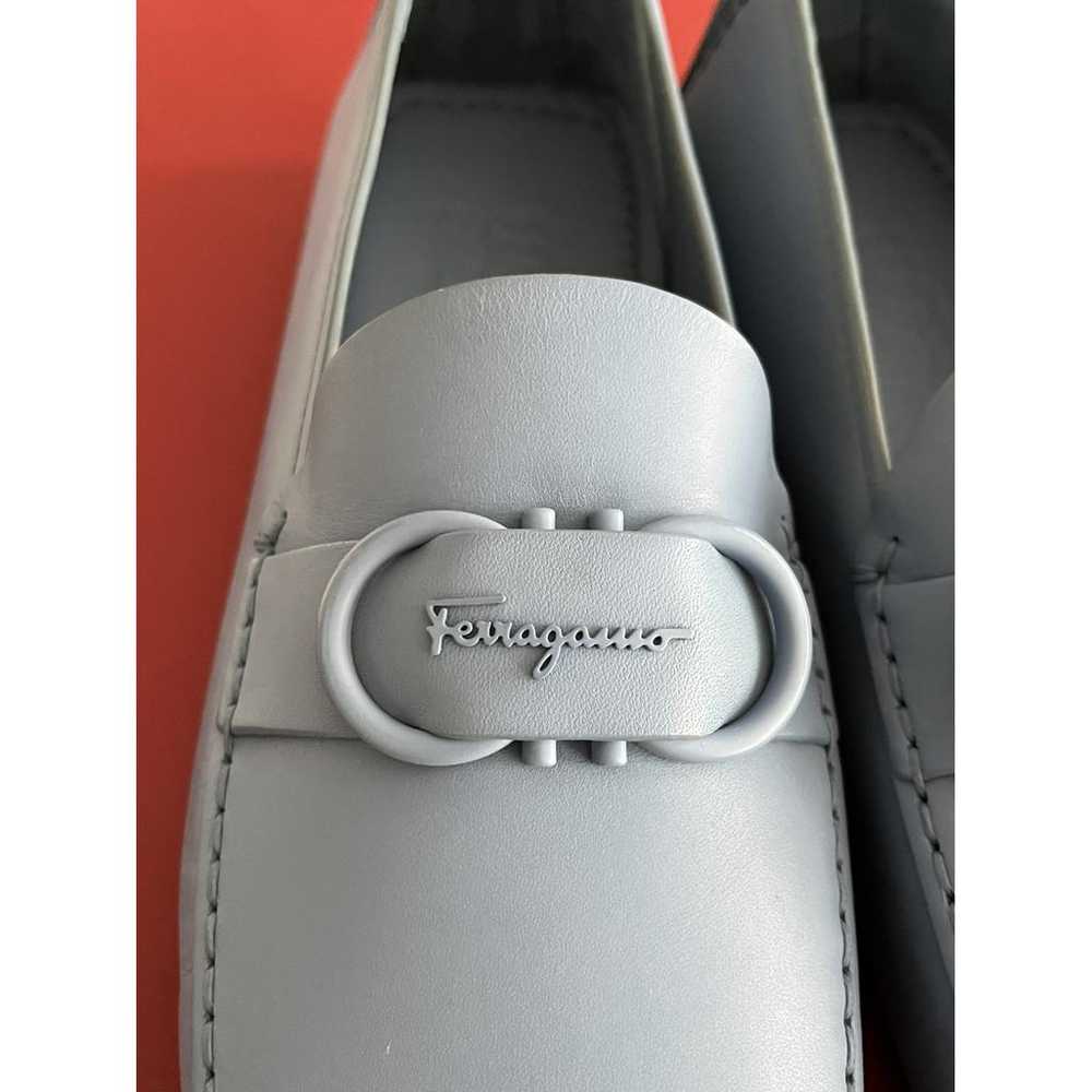 Salvatore Ferragamo Gancini leather flats - image 4