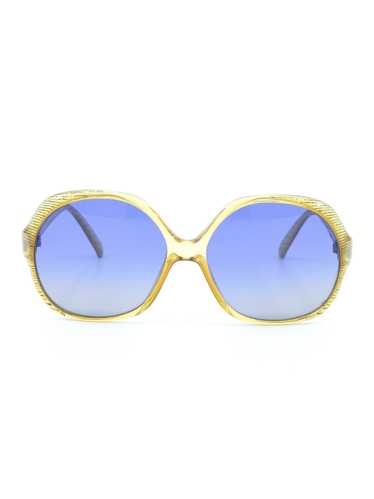 1970s Yellow Butterfly Sunglasses