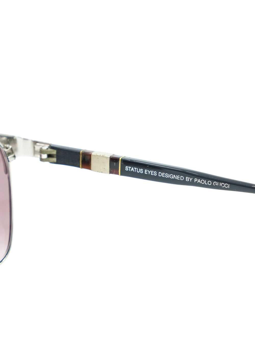 Status Eyes By Paola Gucci Browline Sunglasses - image 4