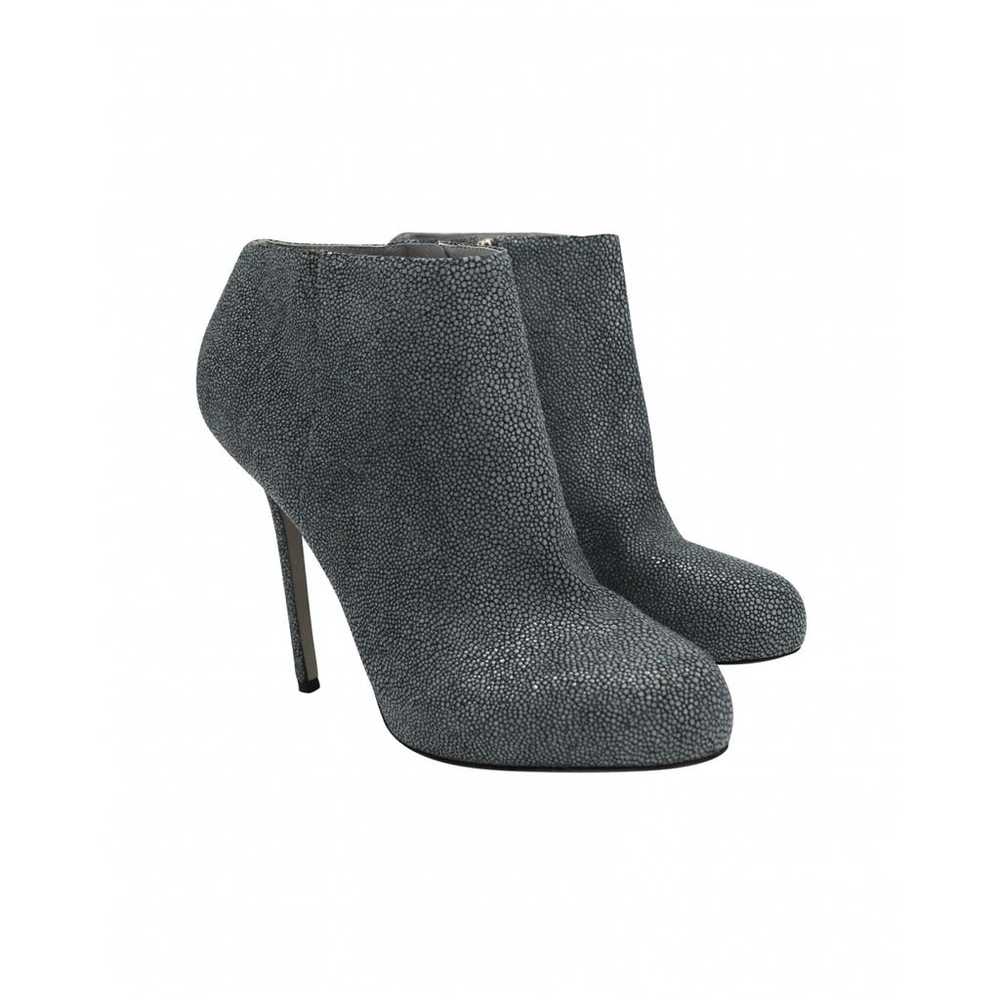 Sergio Rossi Leather ankle boots - image 3